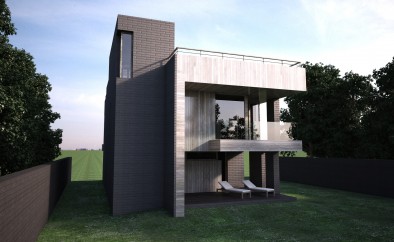Индивидуальный жилой дом в стиле современного конструктивизма
